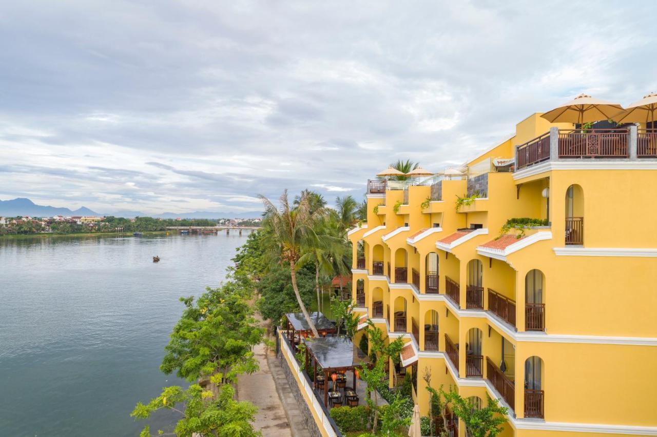Little Riverside Hoi An . A Luxury Hotel & Spa Exteriér fotografie The hotel's riverfront