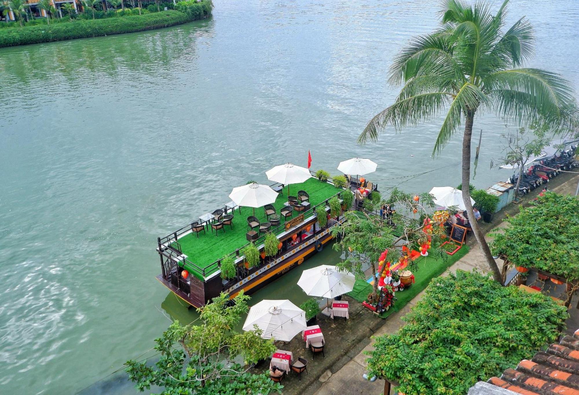 Little Riverside Hoi An . A Luxury Hotel & Spa Exteriér fotografie The restaurant