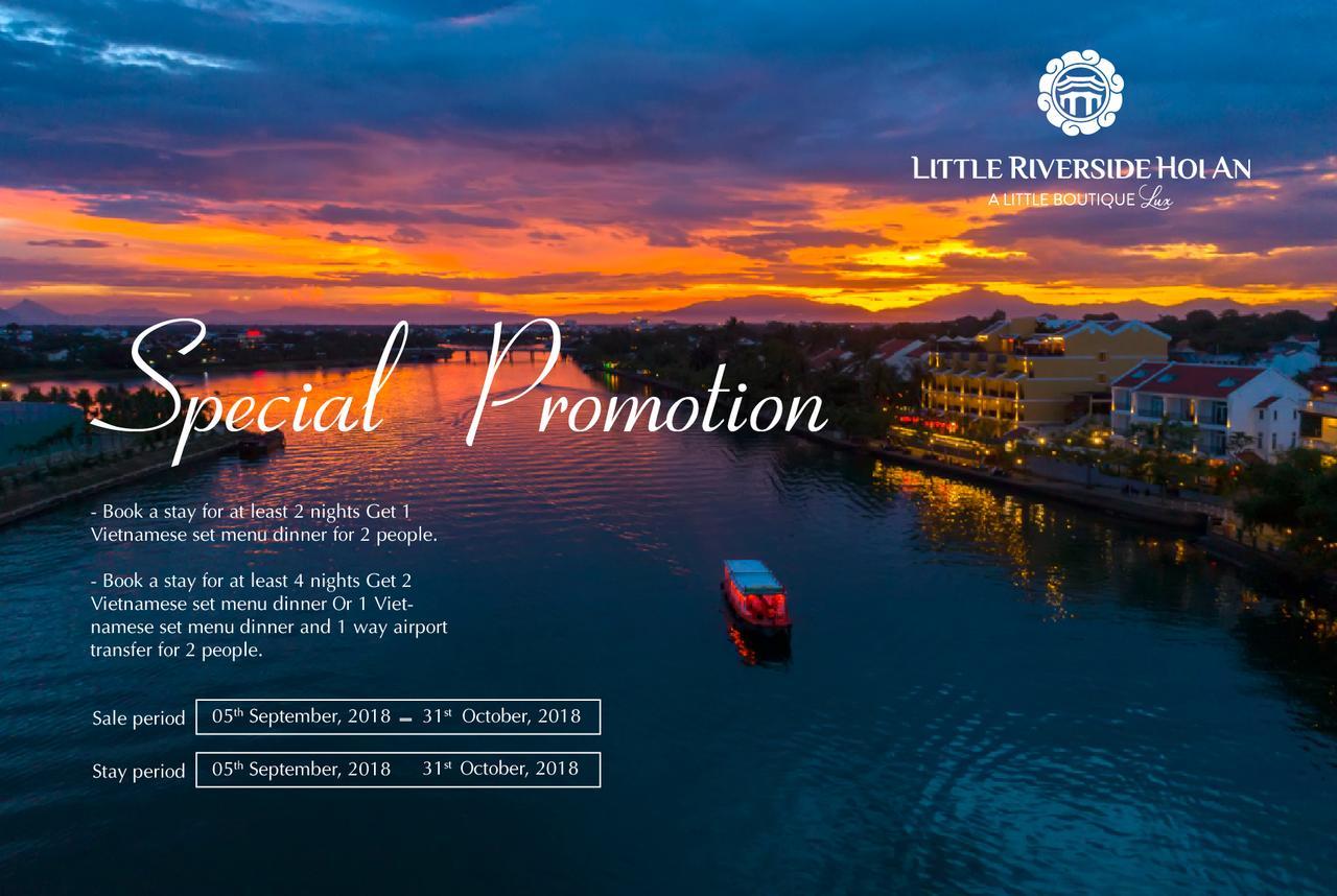 Little Riverside Hoi An . A Luxury Hotel & Spa Exteriér fotografie Little Riverside Hotel