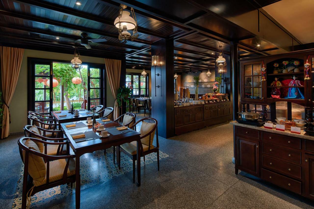Little Riverside Hoi An . A Luxury Hotel & Spa Exteriér fotografie The restaurant