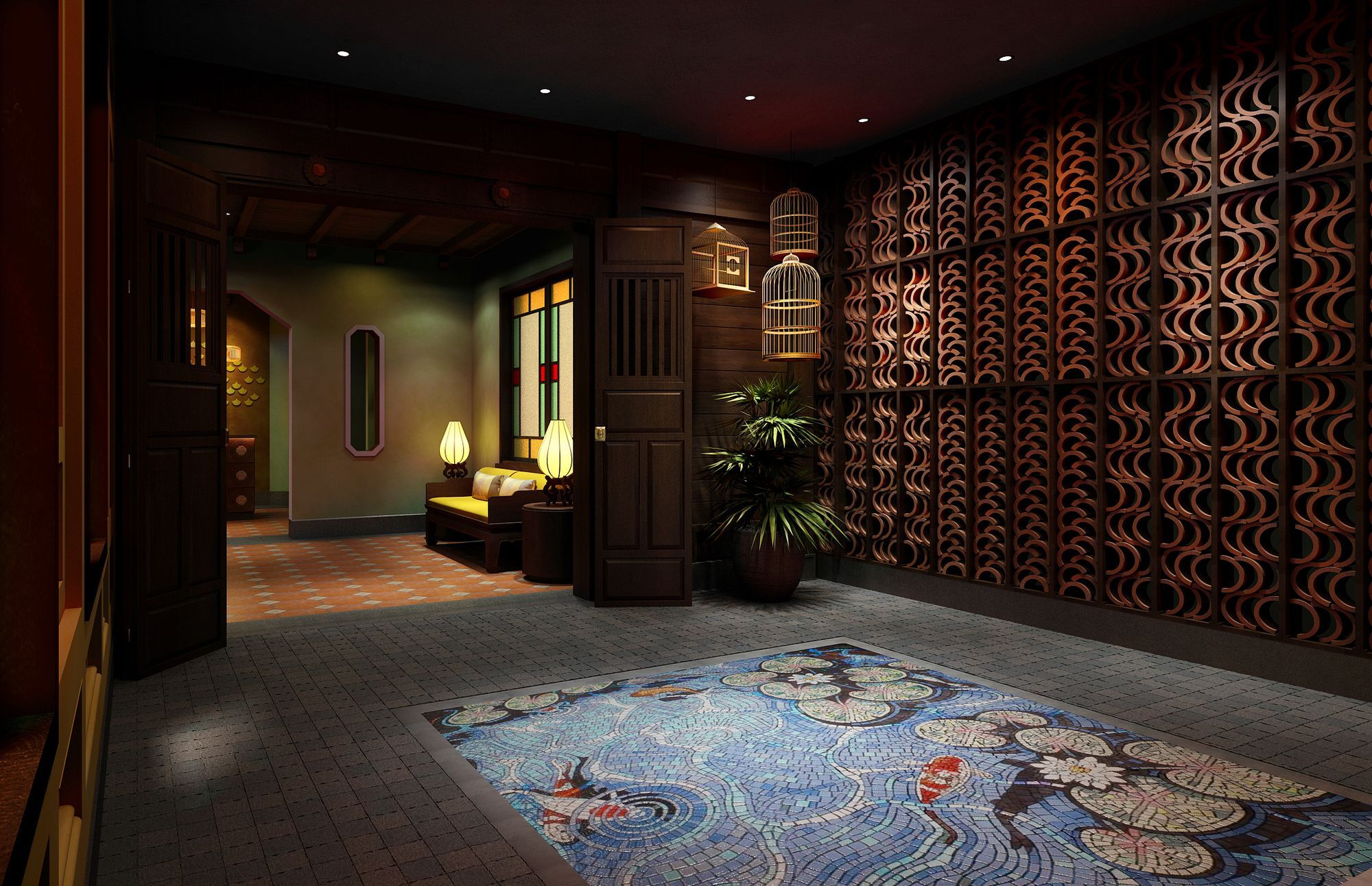 Little Riverside Hoi An . A Luxury Hotel & Spa Exteriér fotografie Interior of a traditional Chinese house